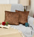 Walton by Florida Velvet Decorative Cushion Cover for Sofa (Set of 1 Piece)